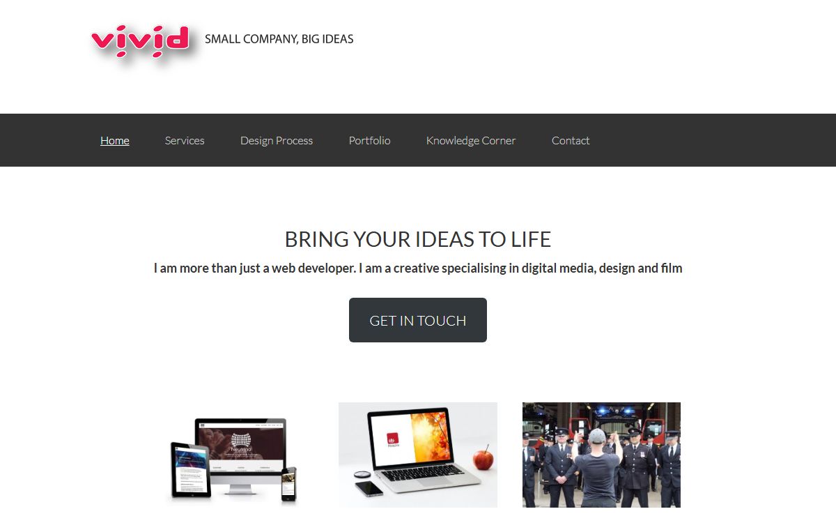 BRING YOUR IDEAS TO LIFE | Vivid Visuals