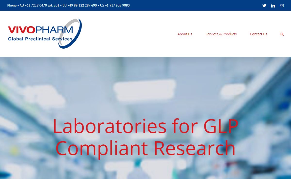 Vivopharm – Pre-clinical Oncology & Immuno-oncology Services