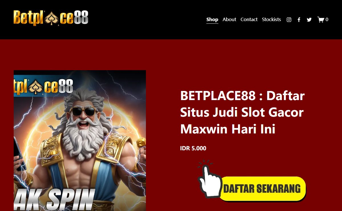 BETPLACE88 : Daftar Situs Judi Slot Gacor Maxwin Hari Ini