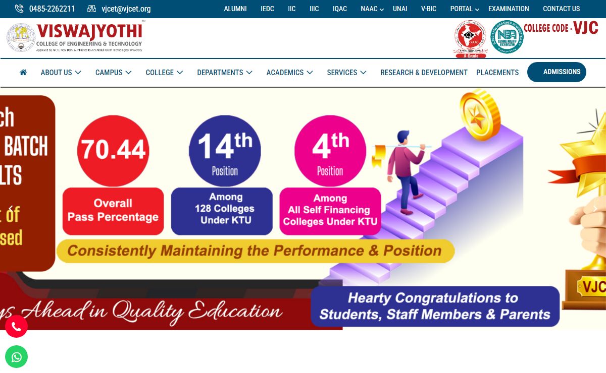 Viswajyothi College of Engineering and Technology