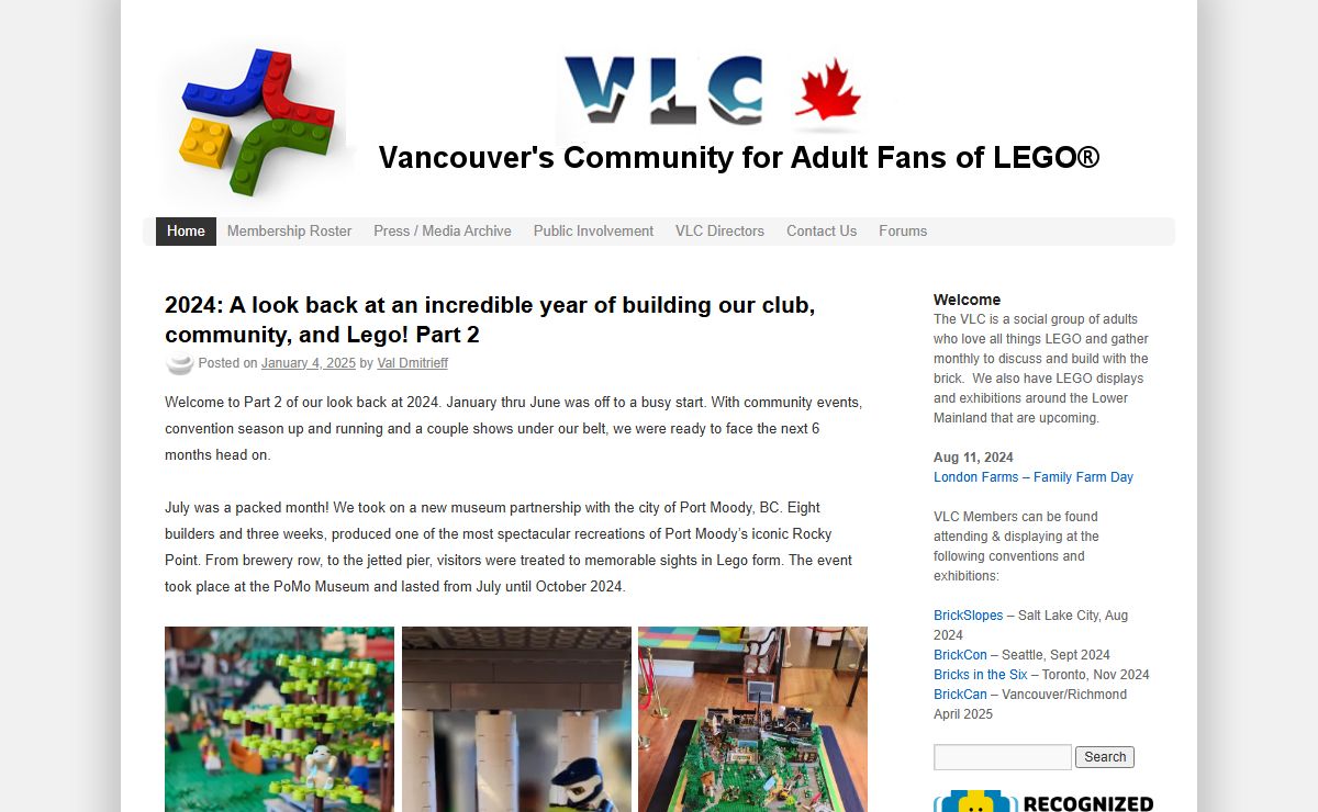 Vancouver's Community for Adult Fans of LEGO® | Connecting Adult LEGO Builders in Greater Vancouver