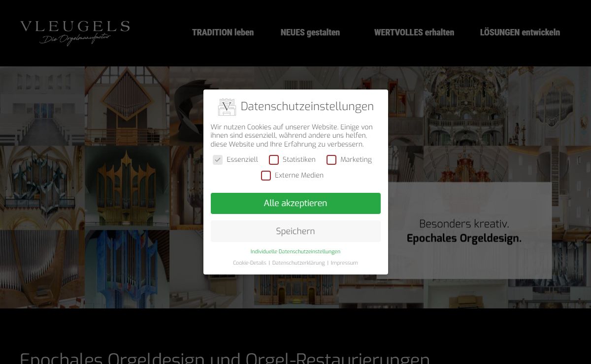 VLEUGELS - Vleugels - Die Orgelmanufactur