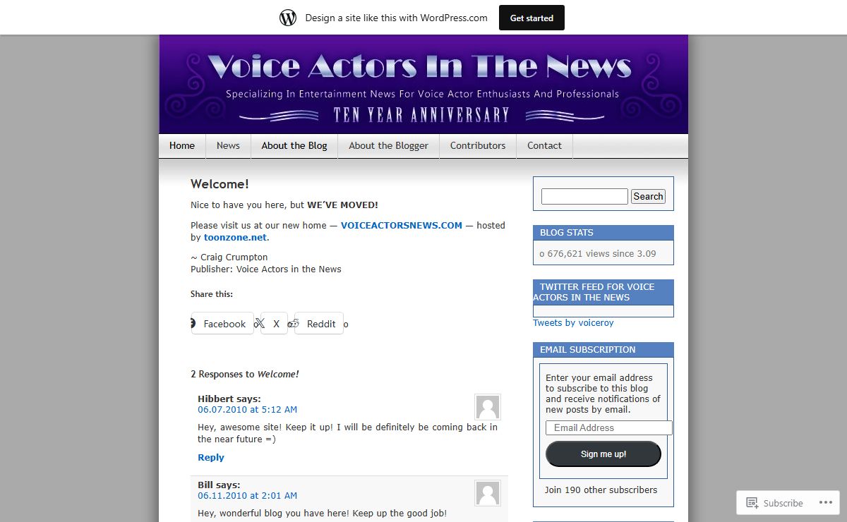 Voice Actors in the News | Specializing in entertainment news for voice actor enthusiasts and professionals.
