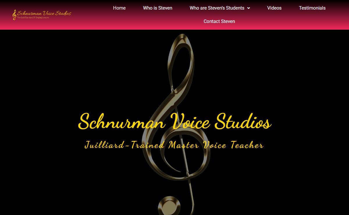 Schnurman Voice Studios – Juilliard-Trained Master Voice Teacher