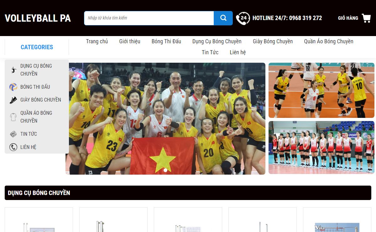 Volleyball Pa - Shop Bóng Chuyền Volleyball Pa