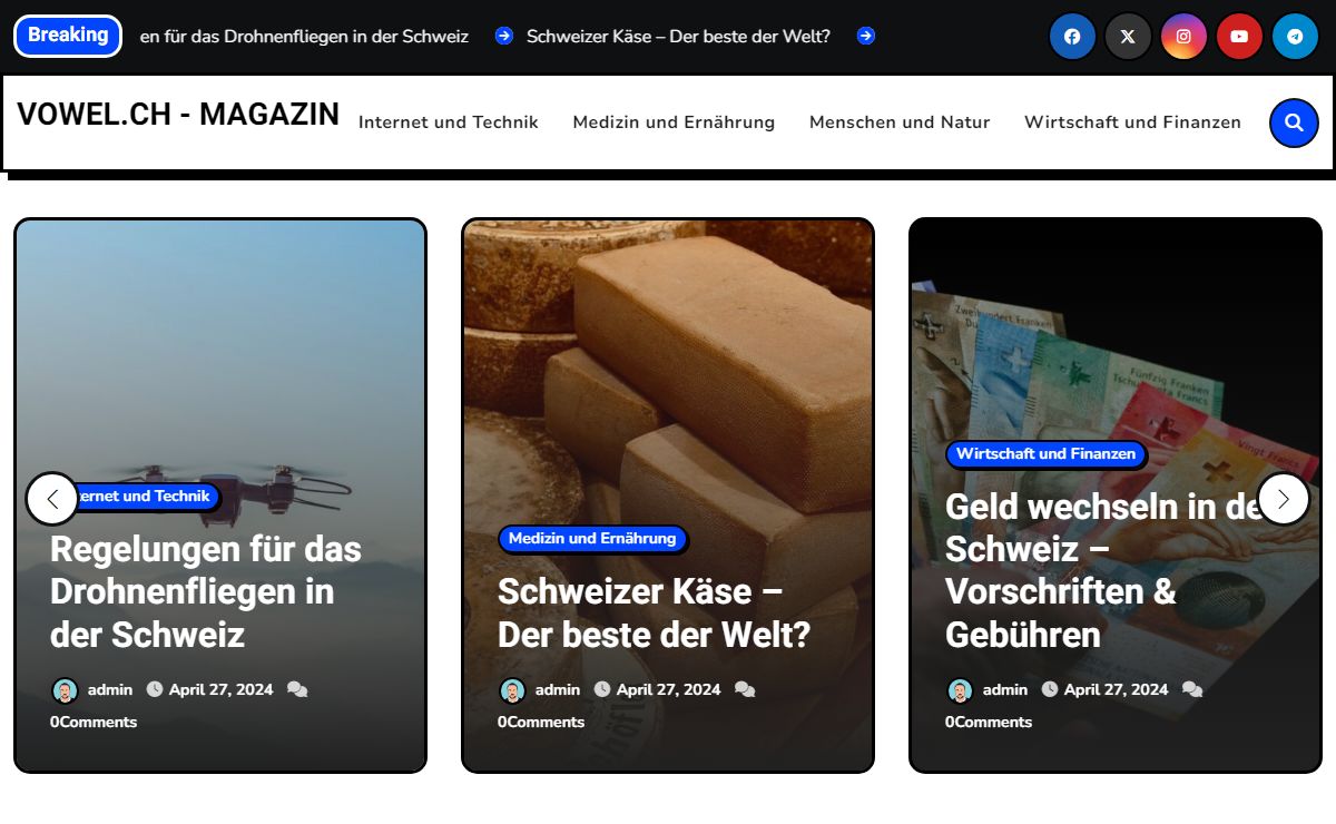 VOWEL.CH - MAGAZIN -