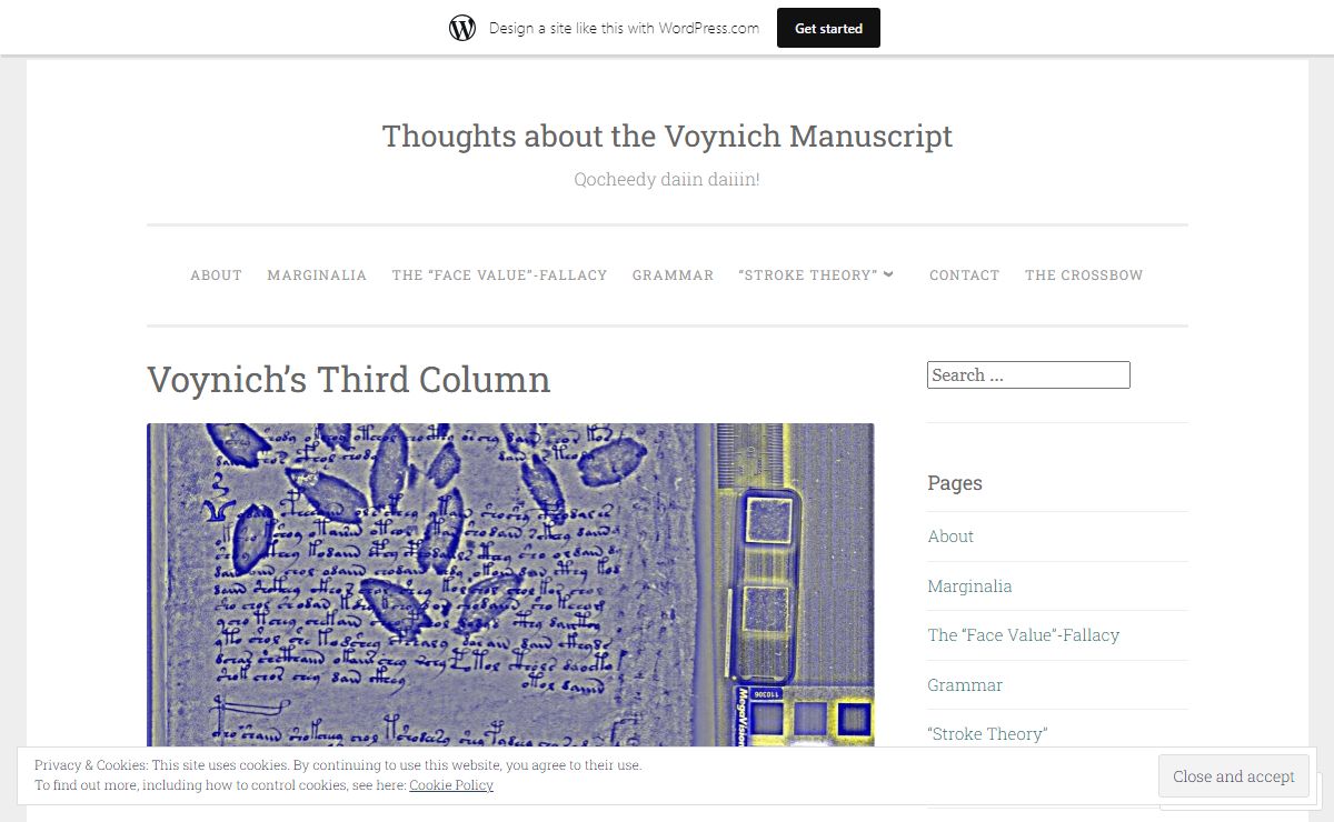 Thoughts about the Voynich Manuscript – Qocheedy daiin daiiin!