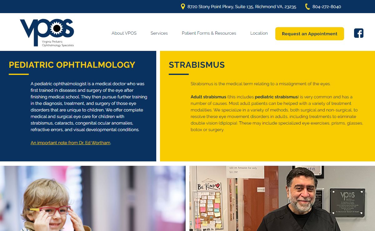 Virginia Pediatric Ophthalmology Specialists - Virginia Pediatric Ophthalmology Specialists