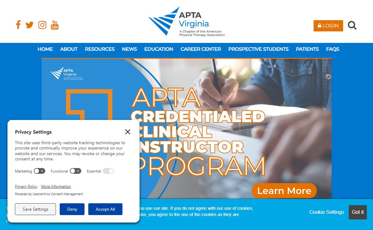 Virginia Physical Therapy Association (VPTA)