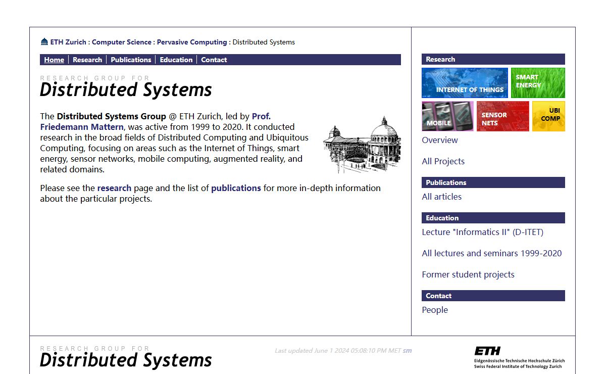 The Distributed Systems Group (DSG)