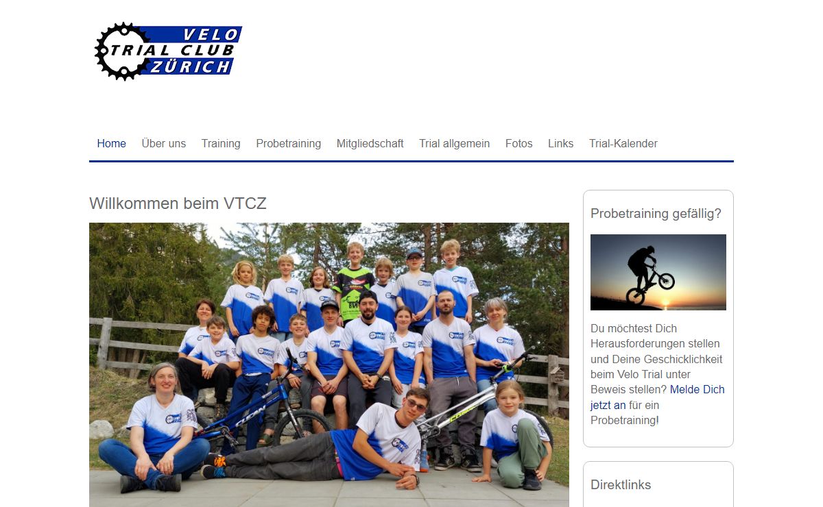 Velo Trial Club Zürich | Since 1993!