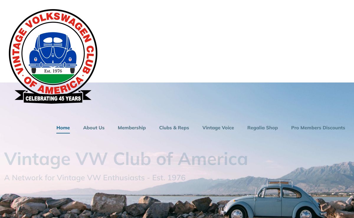 Vintage Volkswagen Club of America – Established 1976