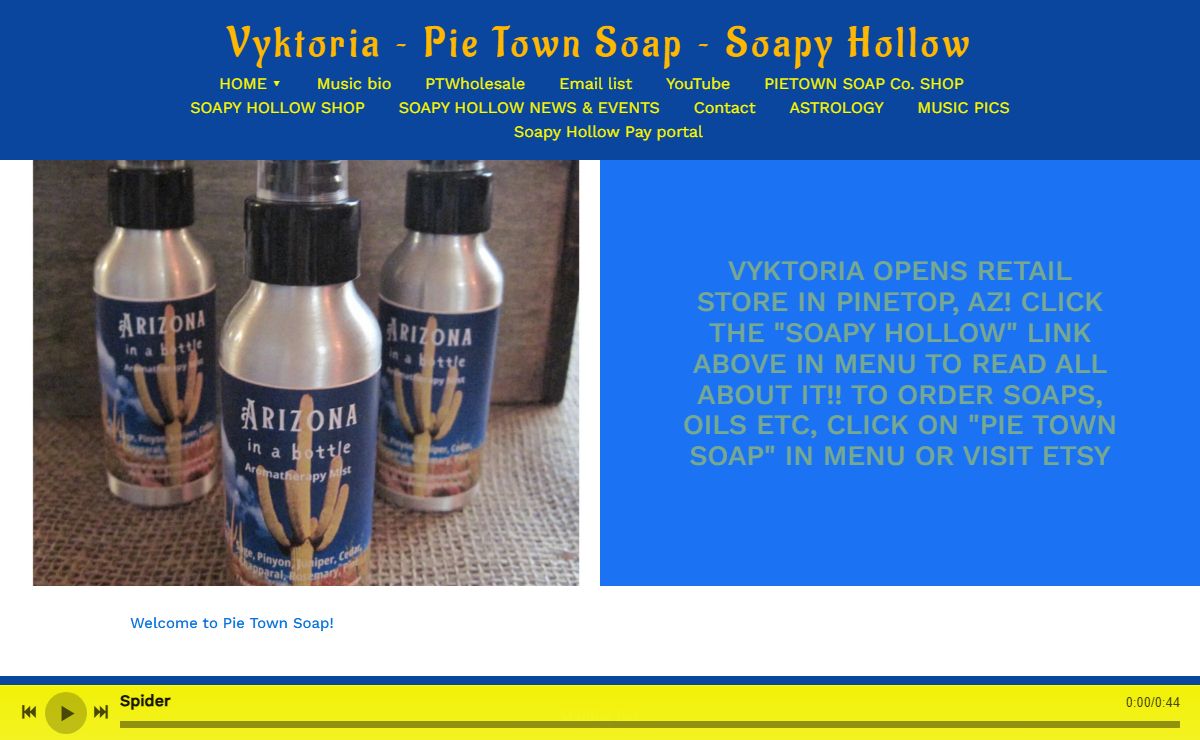 Vyktoria,PieTownSoap,ExiScentials