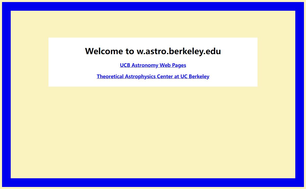 UC Berkeley Astronomy w