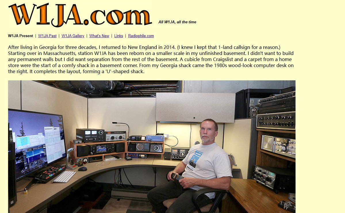 W1JA.com - W1JA Present