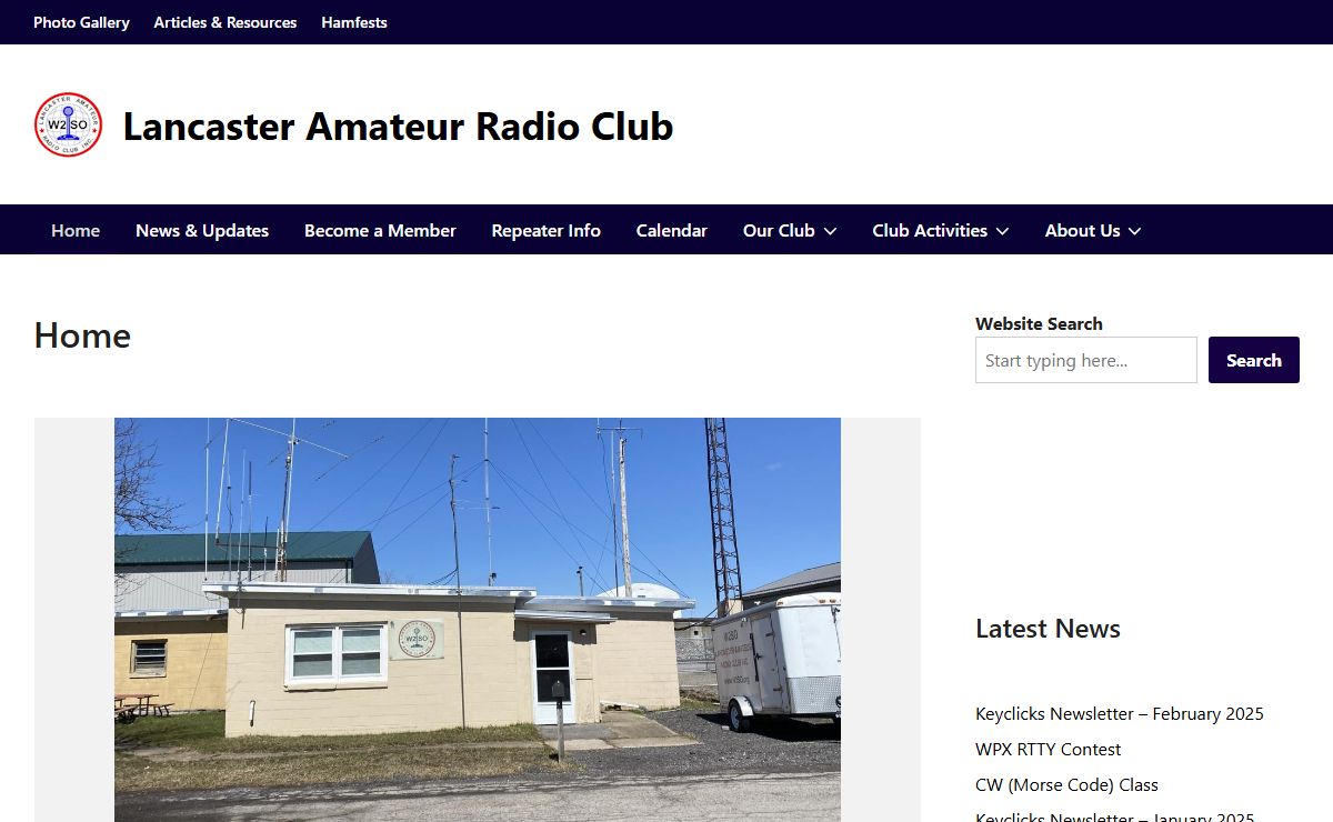 Lancaster Amateur Radio Club – W2SO