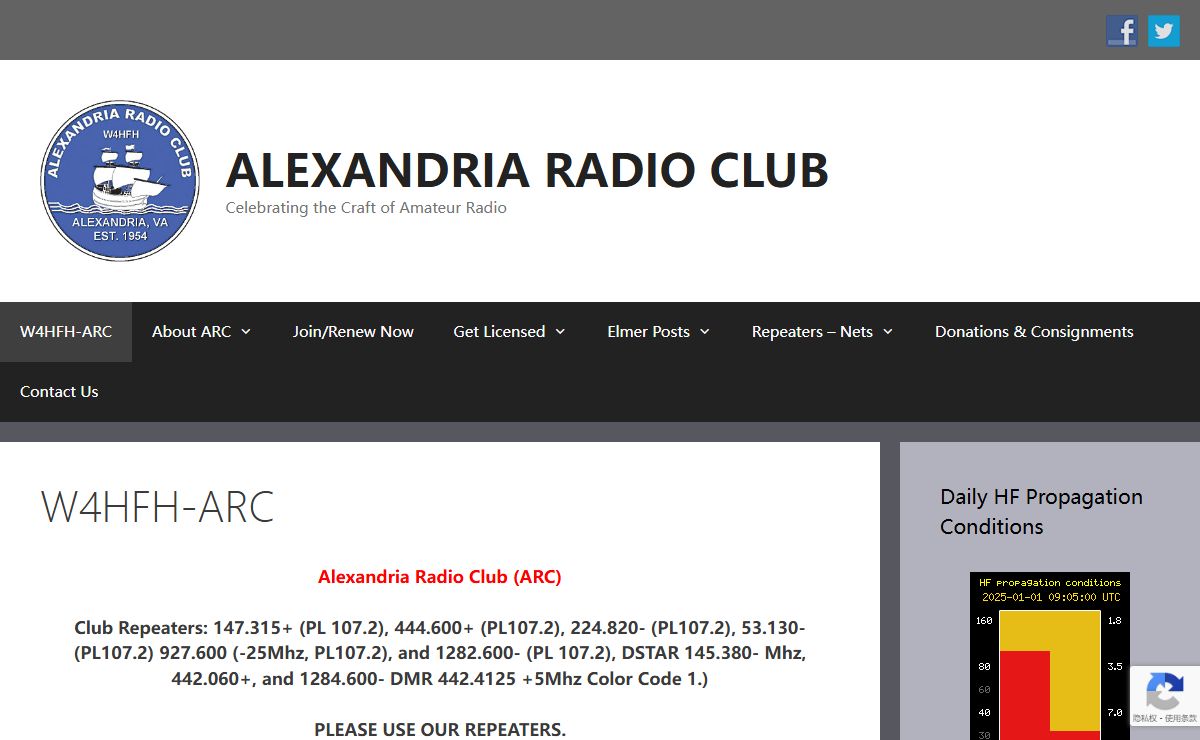 ALEXANDRIA RADIO CLUB – Celebrating the Craft of Amateur Radio