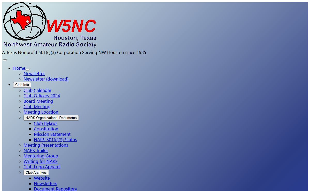Northwest Amateur Radio Society - Home