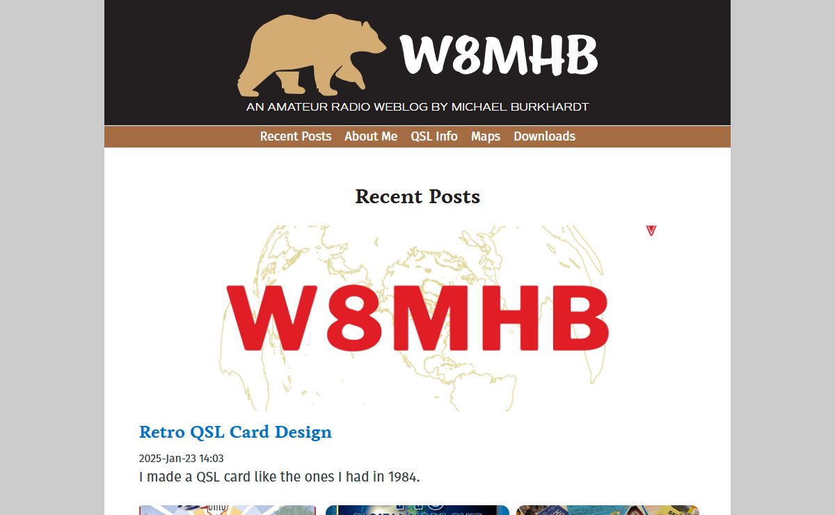 Recent Posts - W8MHB