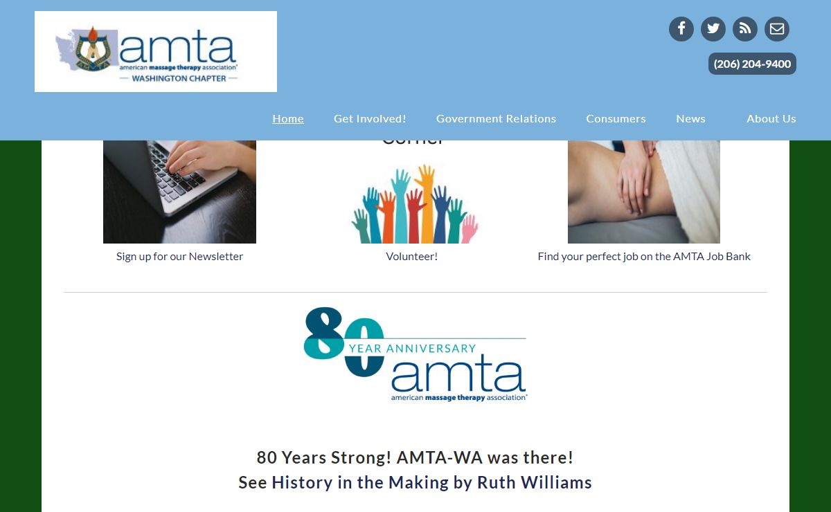 Welcome to the AMTA Washington State Chapter - AMTA Washington State Chapter
