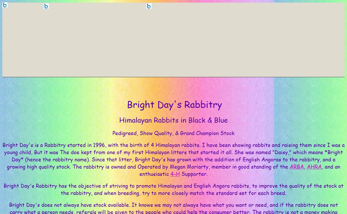 Bright Day's Rabbitry
