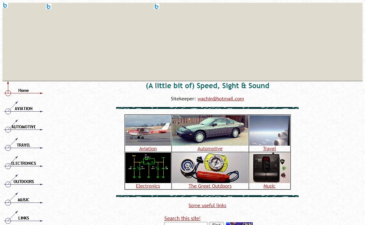Speed, Sight & Sound
