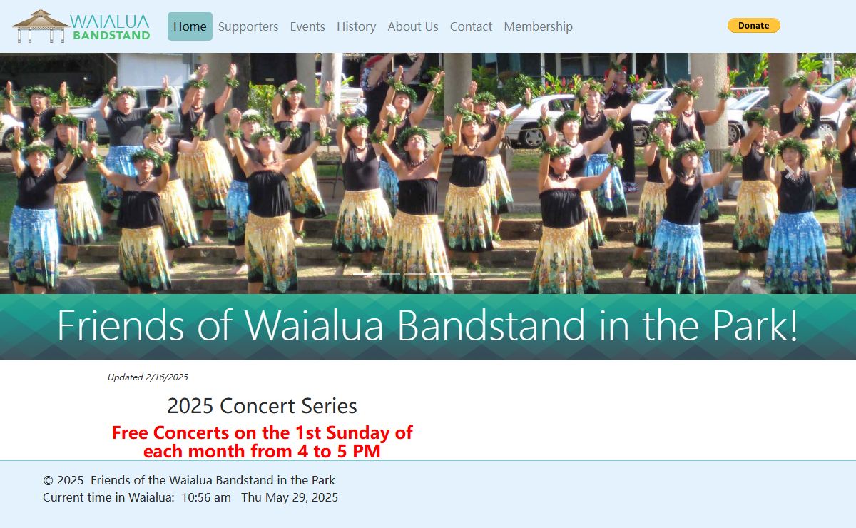 Waialua Bandstand