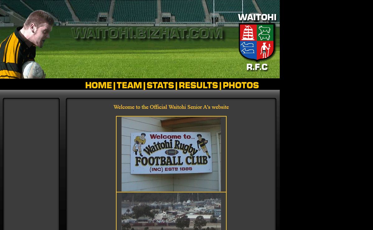 Waitohi Rugby Football Club Homepage