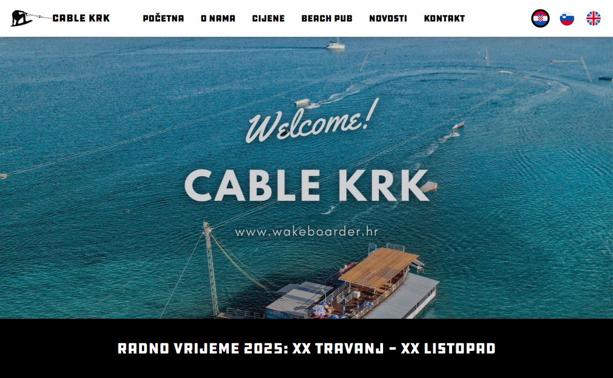 Wakeboard Cable Krk