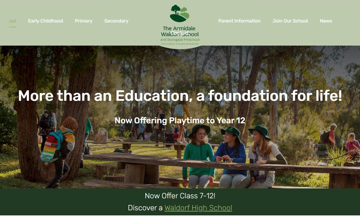 The Armidale Waldorf School – For Rudolf Steiner Education
