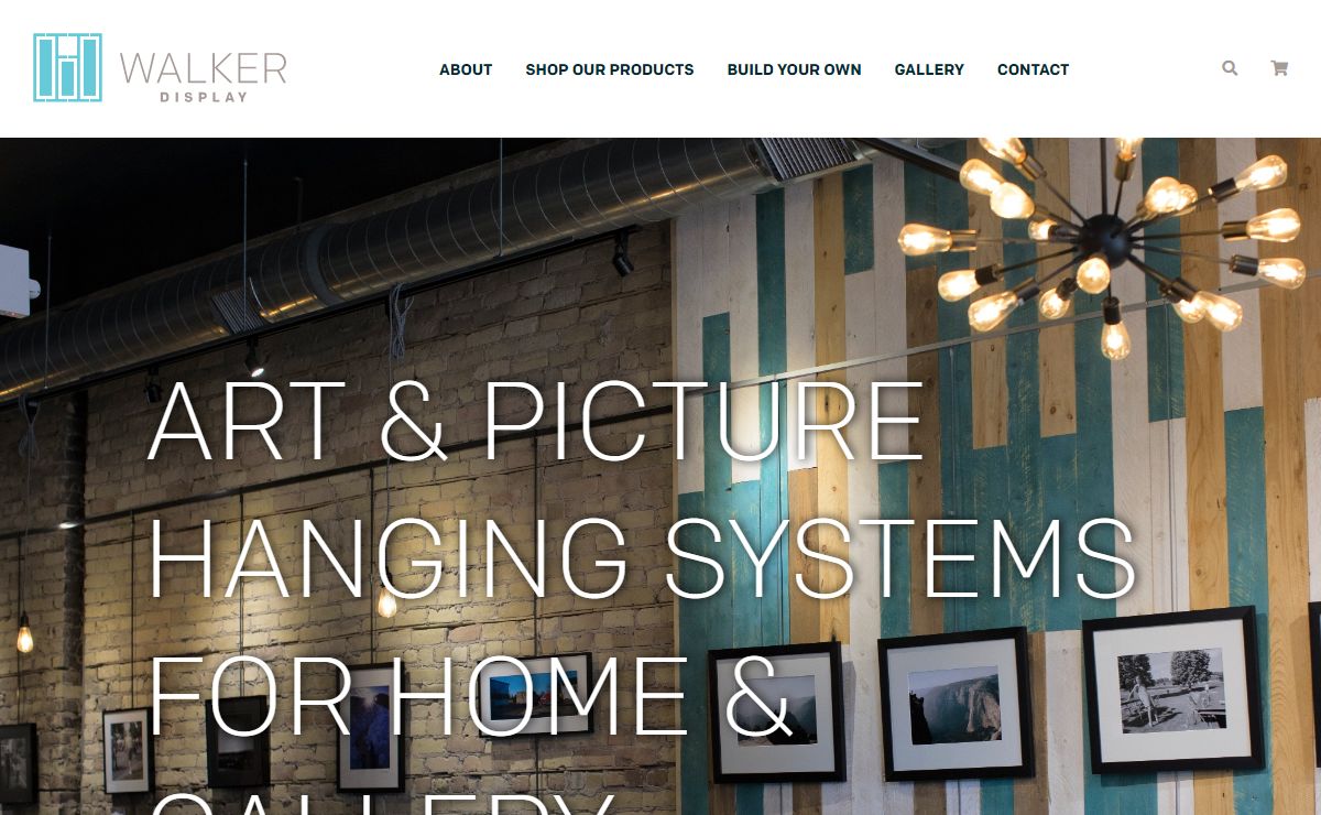 Walker Display: Gallery, Art and Picture Hanging Systems