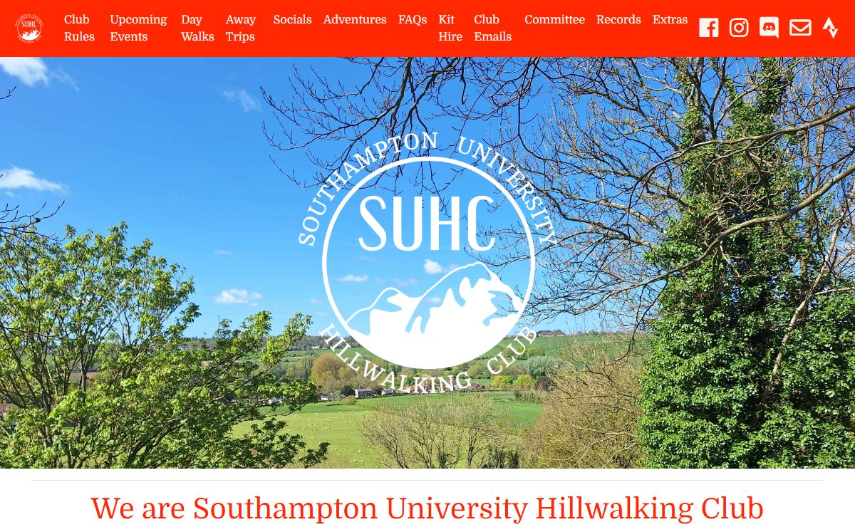 Home - Southampton University Hillwalking Club (SUHC)
