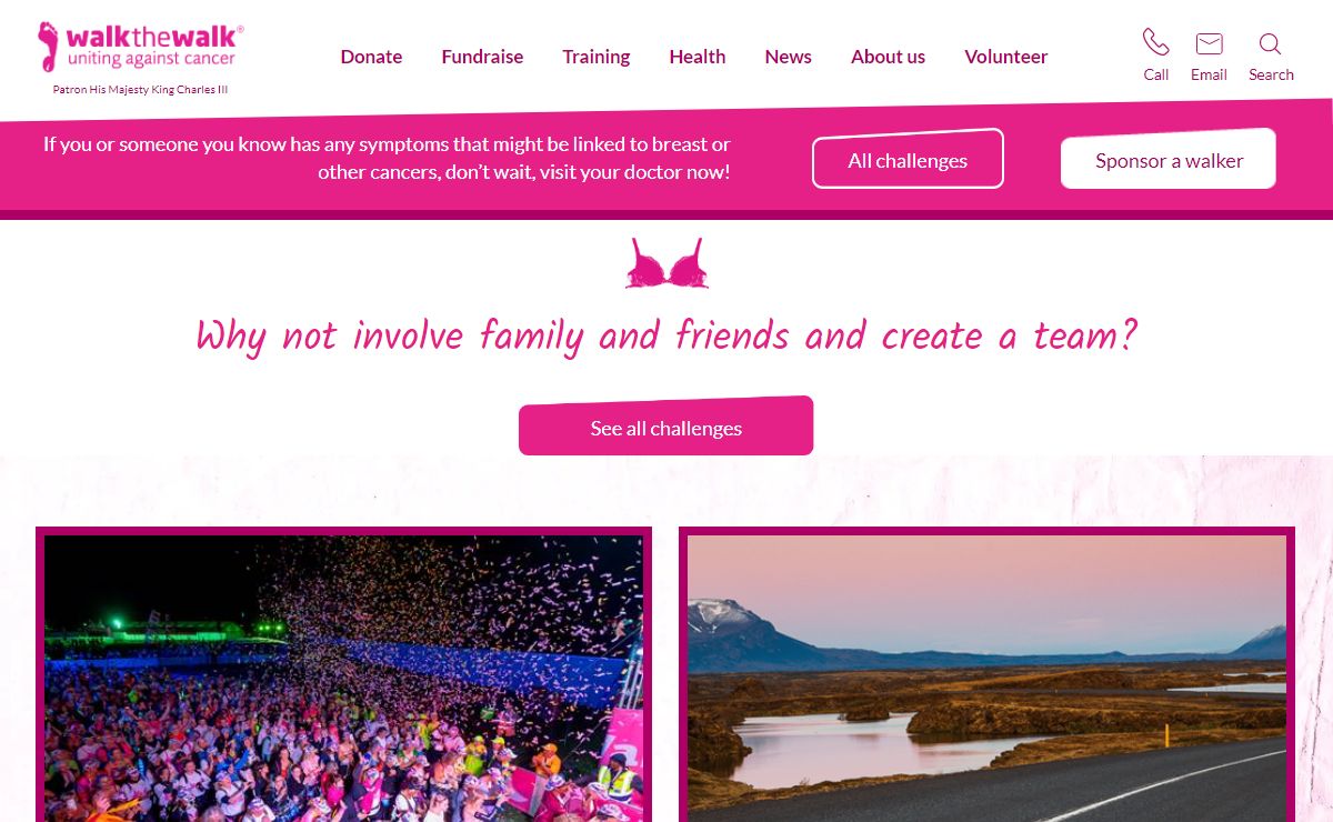 MoonWalk | Breast Cancer Charity |Walk the Walk