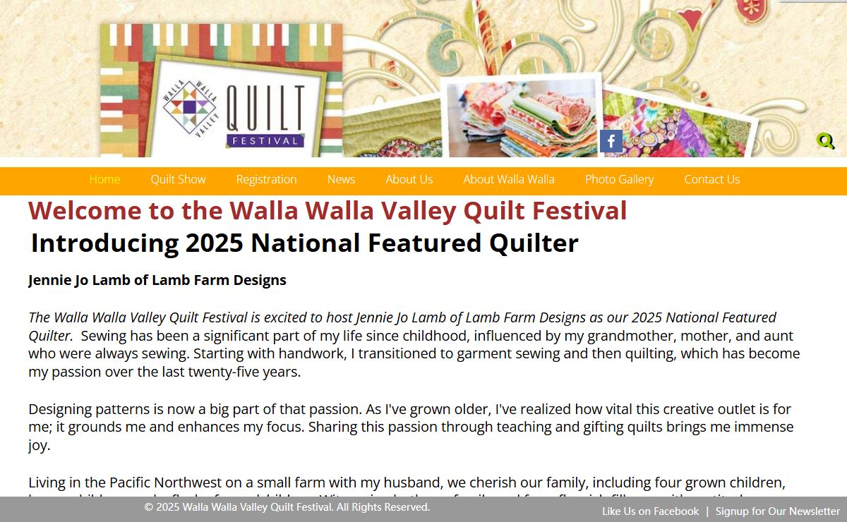 Walla Walla Valley Quilt Festival Walla Walla Valley Quilt Festival