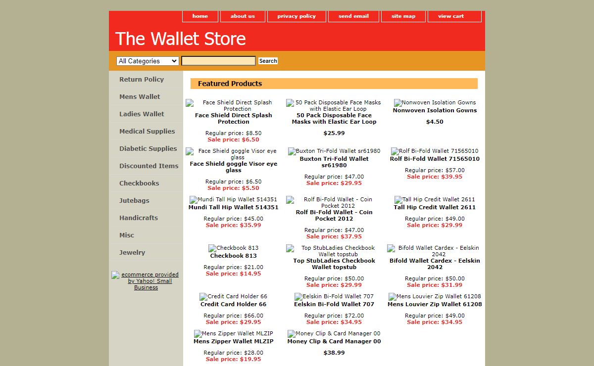 Walletstore.com Home