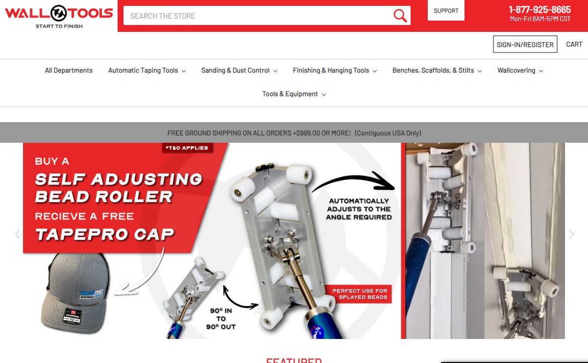Drywall Tools Store | Worldwide Drywall Tool Supplier | Wall Tools