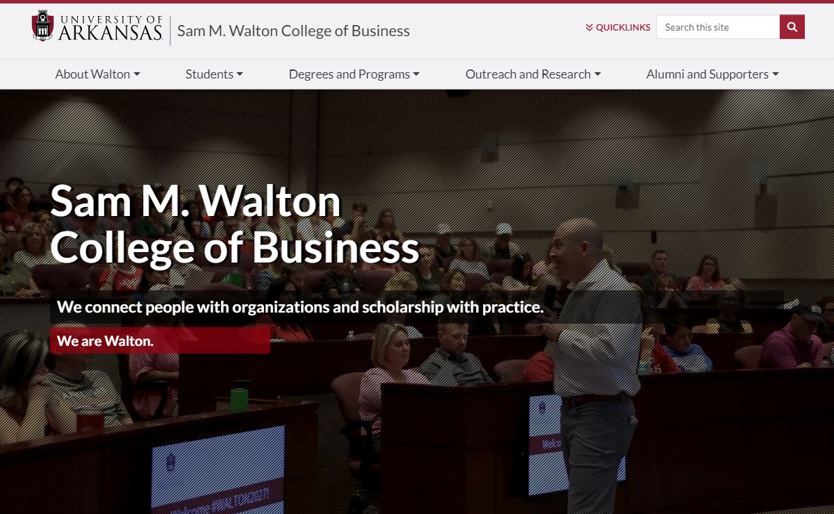 Sam M. Walton College of Business | Walton College | University of Arkansas