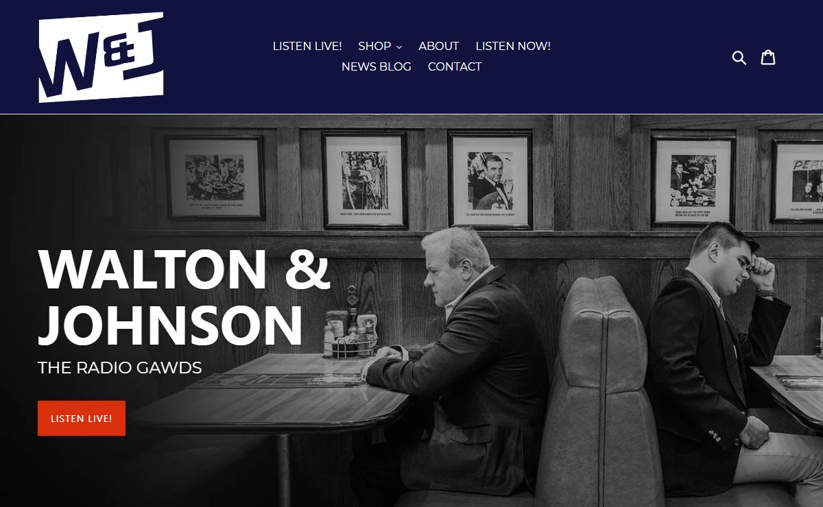 Walton & Johnson - The Radio Gawds – Walton & Johnson Radio