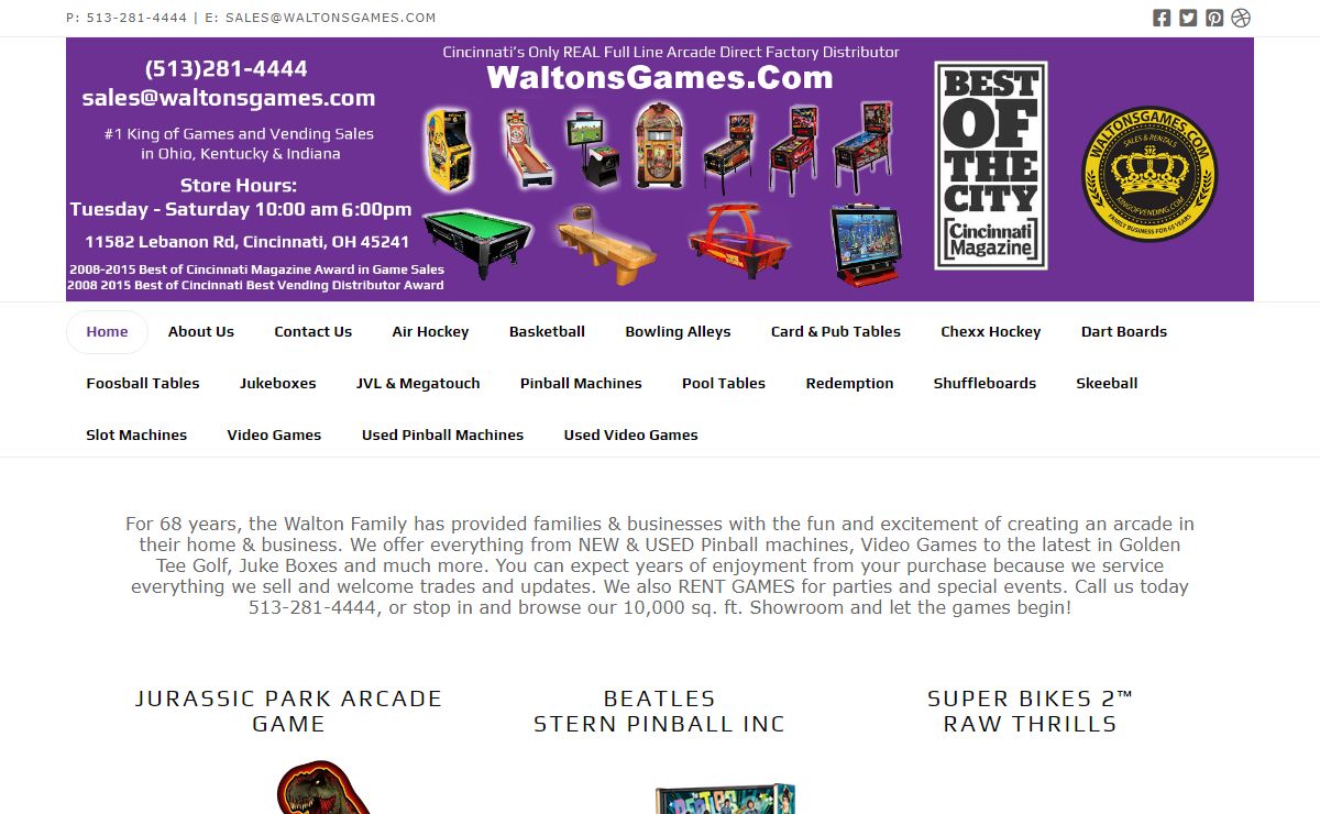 WaltonsGames | Welcome to WaltonsGames.Com