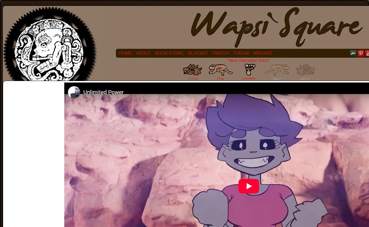 Wapsi Square – Slice of supernatural life YA comic PG-13 to R