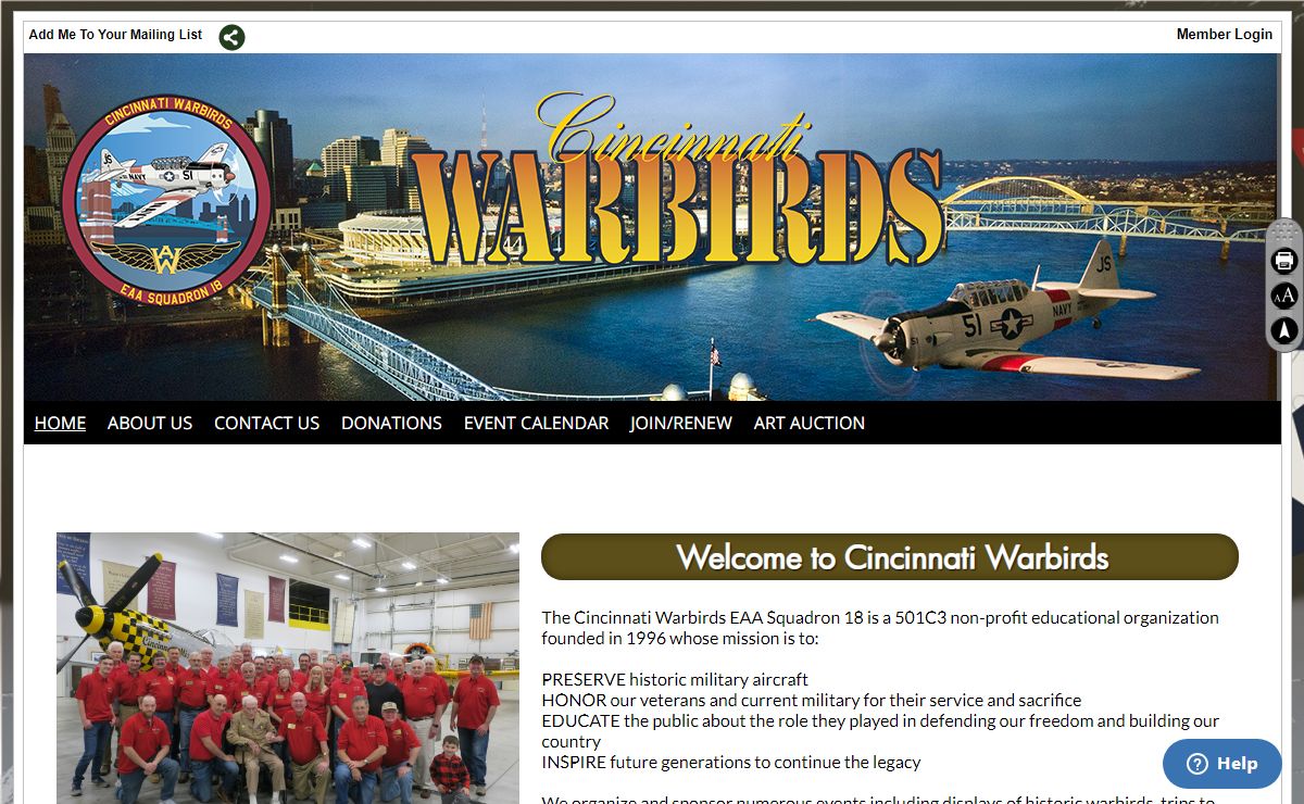 Home - Cincinnati Warbirds