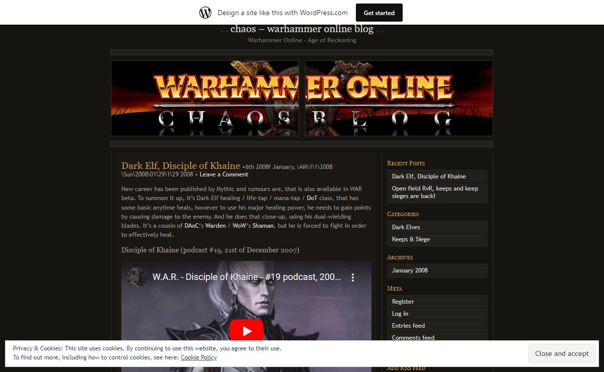 Chaos - Warhammer Online Blog | Warhammer Online – Age of Reckoning