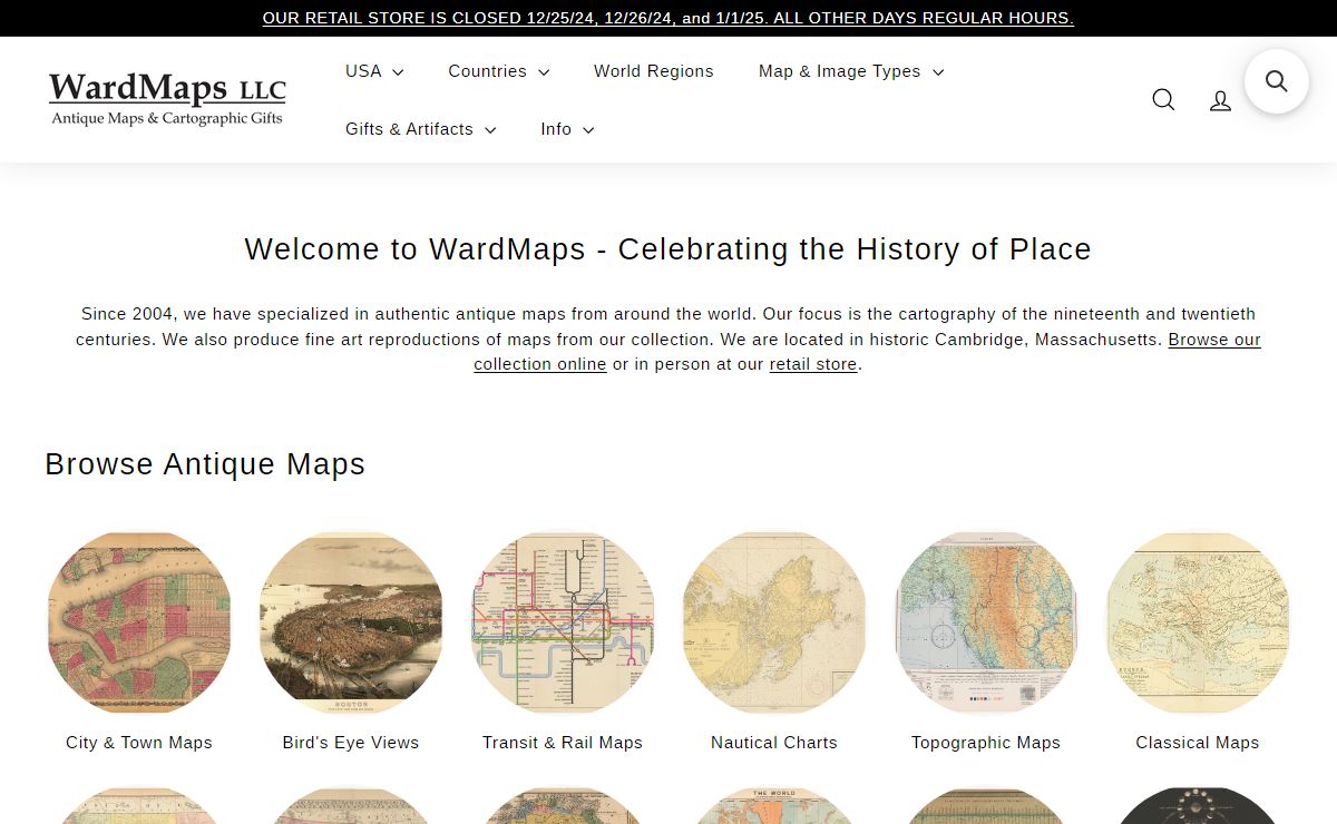 WardMapsGifts - Celebrating the History of Place – WardMaps LLC