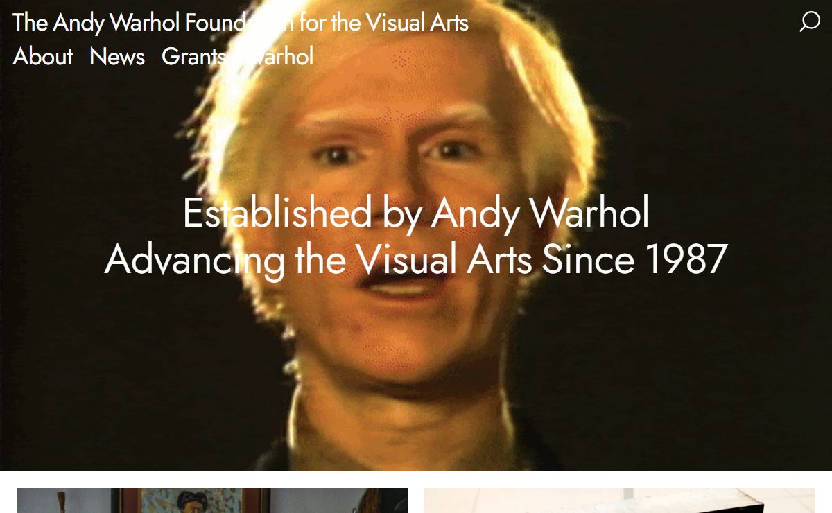 The Andy Warhol Foundation for the Visual Arts