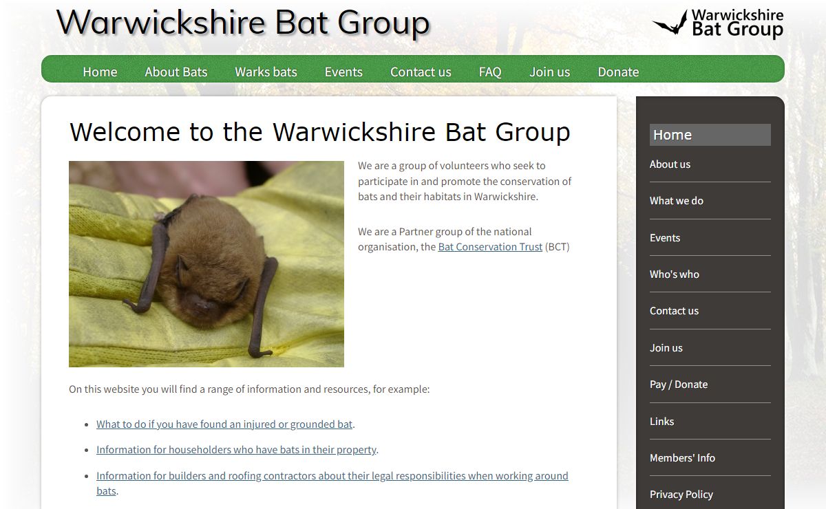 Warwickshire Bat Group