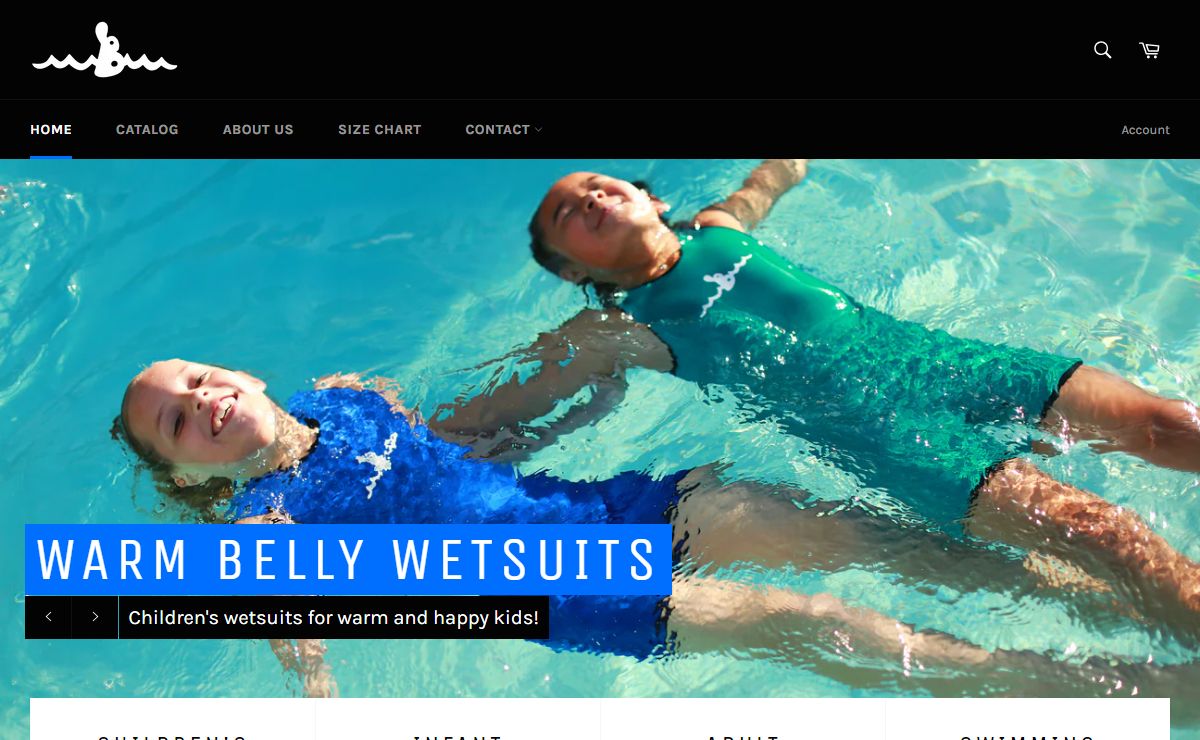 Kids’ Wetsuits for Babies, Toddlers, & Children | Warm Belly