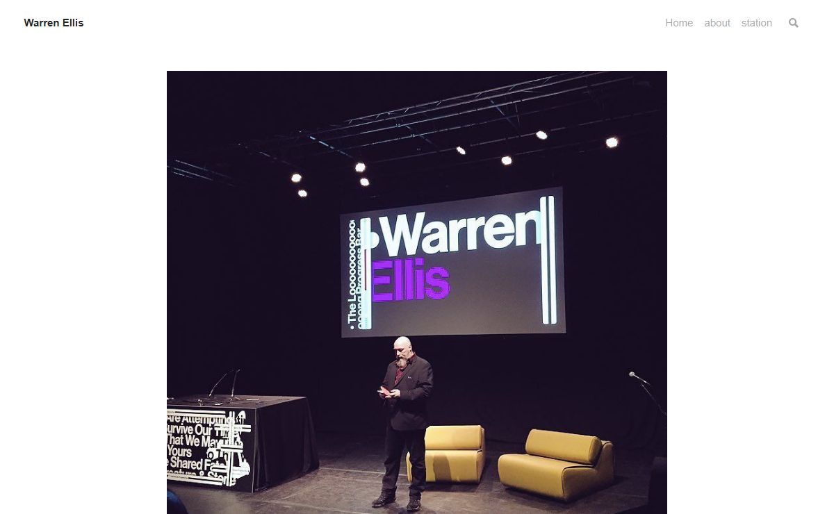 home - Warren Ellis