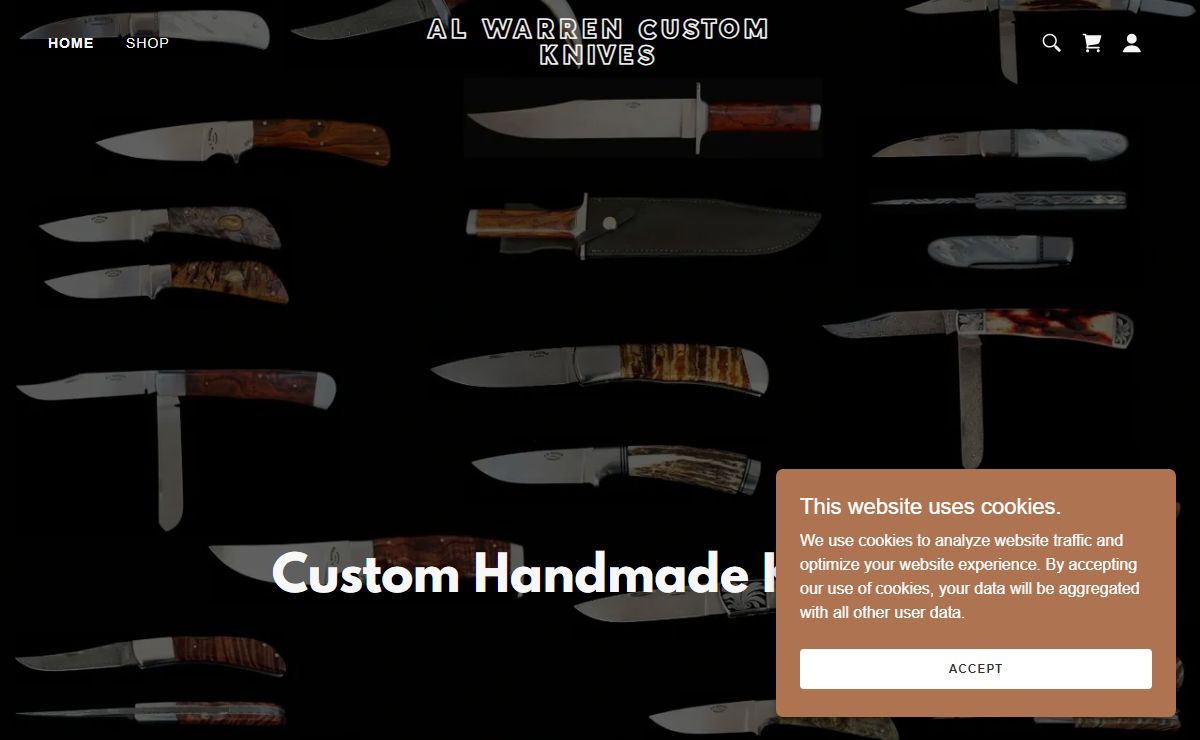 Custom Handmade Hunting & Pocket Knives in Roseville, CA by Warren Knives