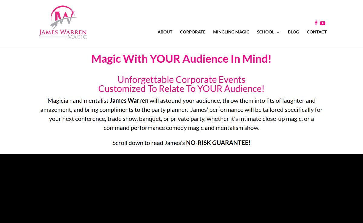 Magician & Event Entertainer James Warren | New York