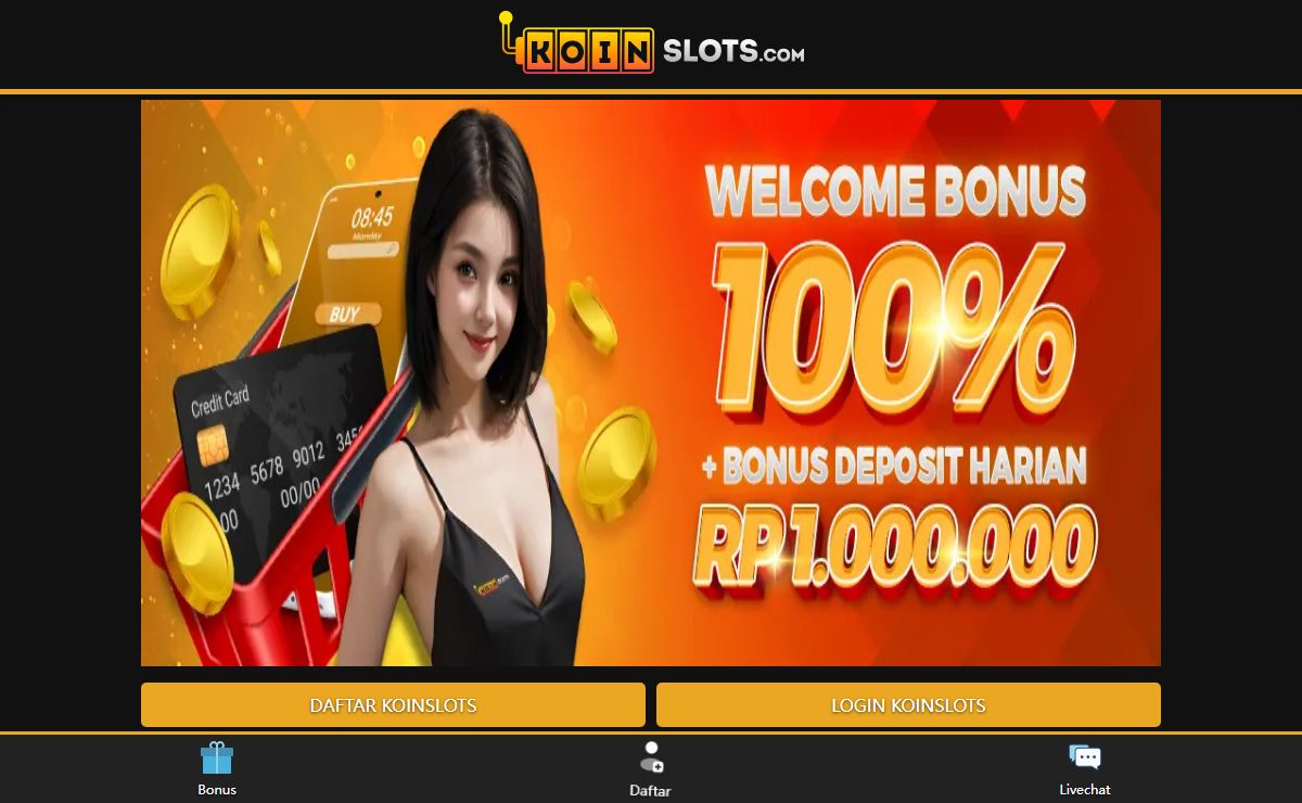 Koinslots | Situs Game Judi Online Terpercaya | Koin Slots Login